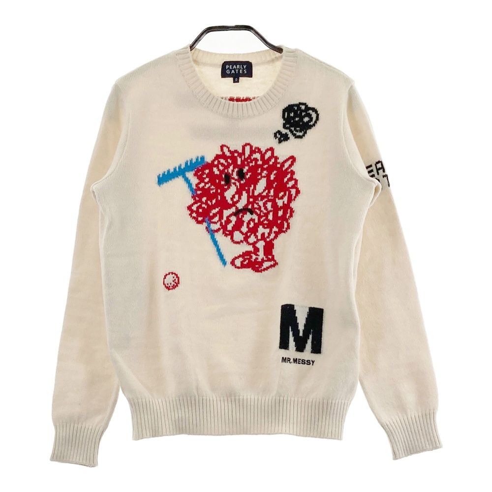 サイズ：0 PEARLY GATES パーリーゲイツ ×MR. MEN LITTLE MISS ニット