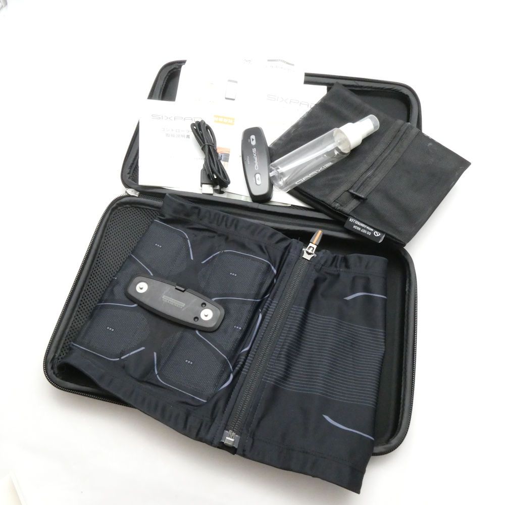 SIXPAD シックスパッド SE-AT00A/AM-CD00A-S パワースーツアブズ 専用コントローラー 2点 S セット EMS BK1801