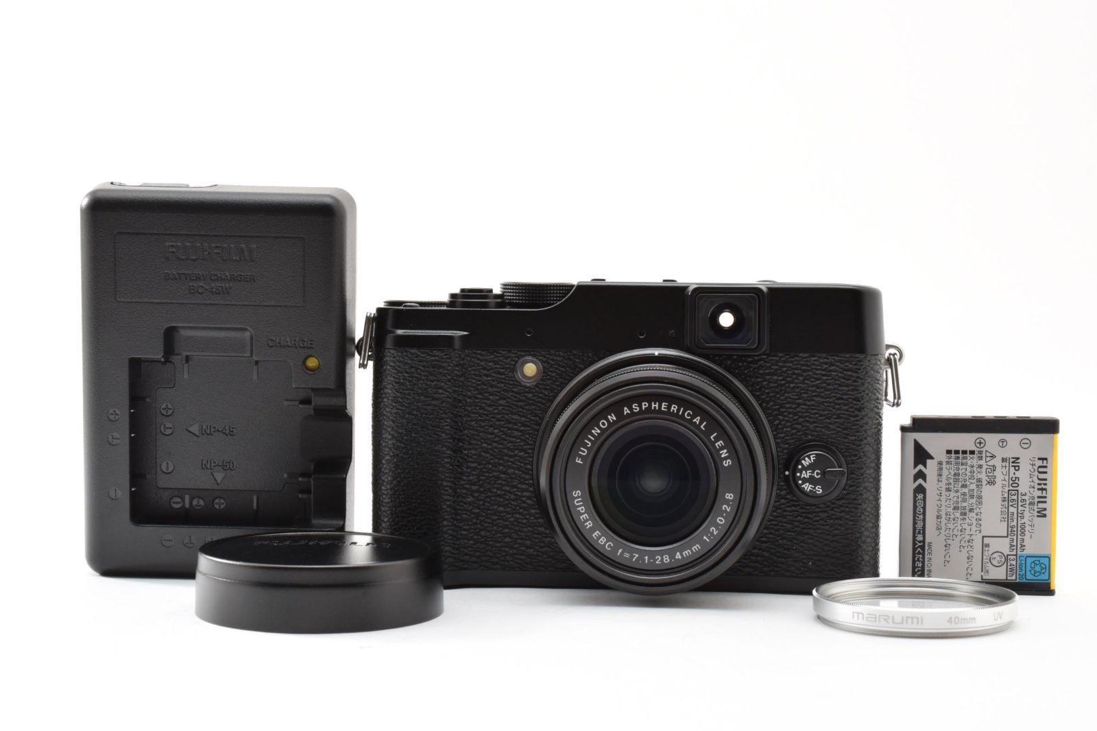 富士フイルム FUJIFILM X10 ブラック コンパクトデジタルカメラ コンデジ [極美品] #3018683A