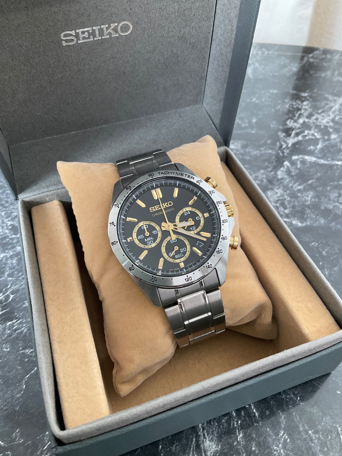 SEIKO セイコー クォーツ 腕時計 クロノグラフ 8T63-00D0 【公式通販】