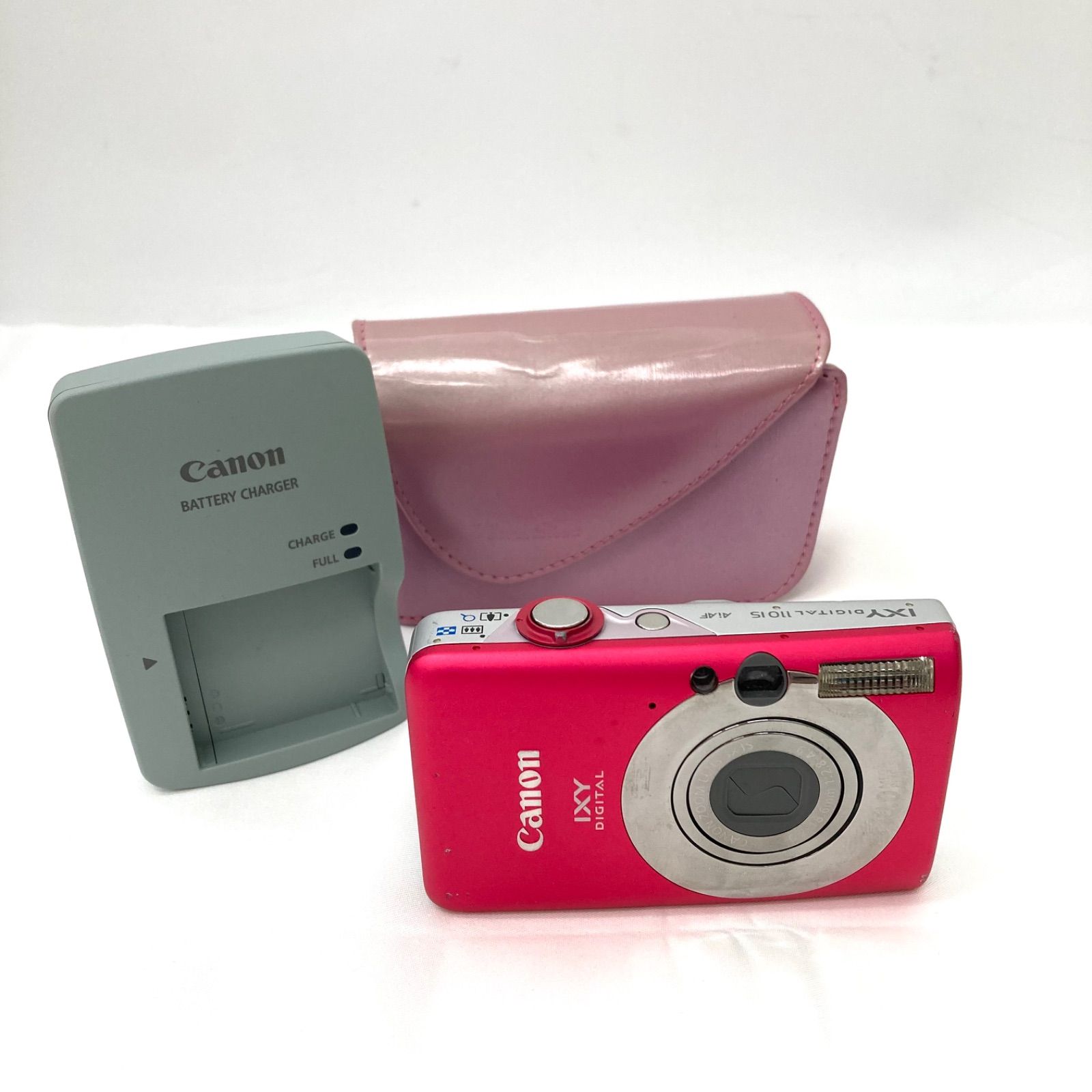 【Canon】キャノン IXY DIGITAL110 IS コンパクトデジタル ピンク 稼働品☆
