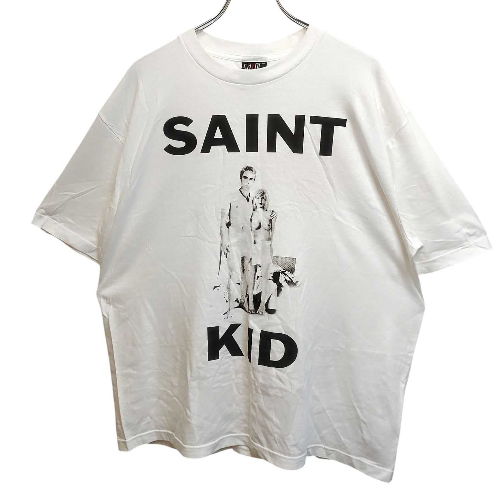 23AW セントマイケル The Kid LAROI 半袖 Tシャツ XL 黒 SAINT MICHAEL セント マイケル 23AW × The Kid LAROI SS TEE ザ