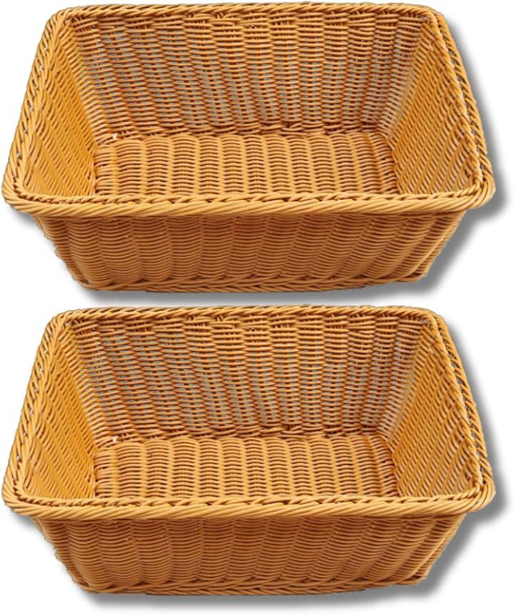 KOA TRADE CO. LTD. ラタン-rattan バスケット 籠 58×46×16 【総代理店