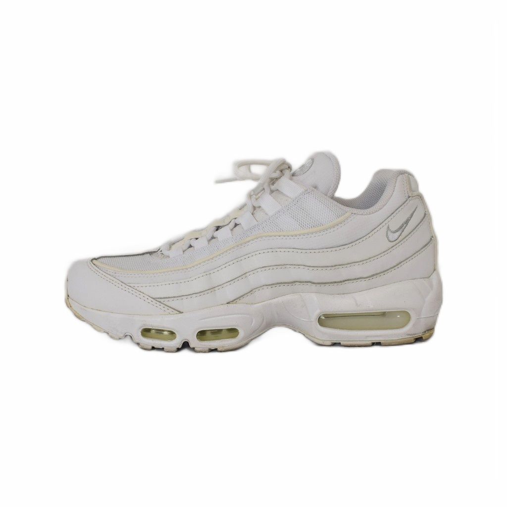 ナイキ NIKE AIR MAX 95 ESSENTIAL ローカットスニーカー エアー 27cm 白 ホワイト CT1268-100 ■GY50