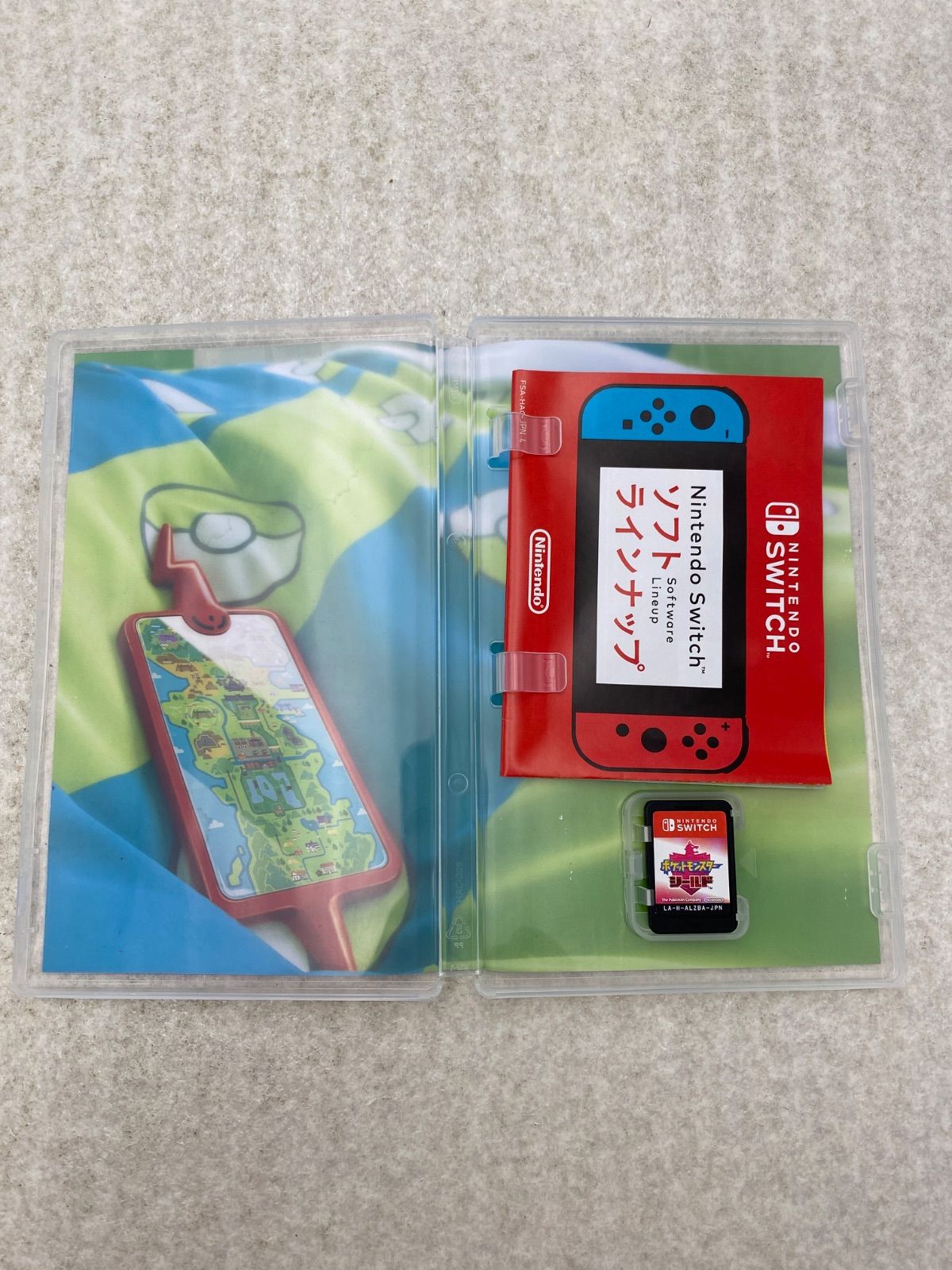 ポケットモンスター ソード・シールド ニンテンドーSwitch ソフト2点