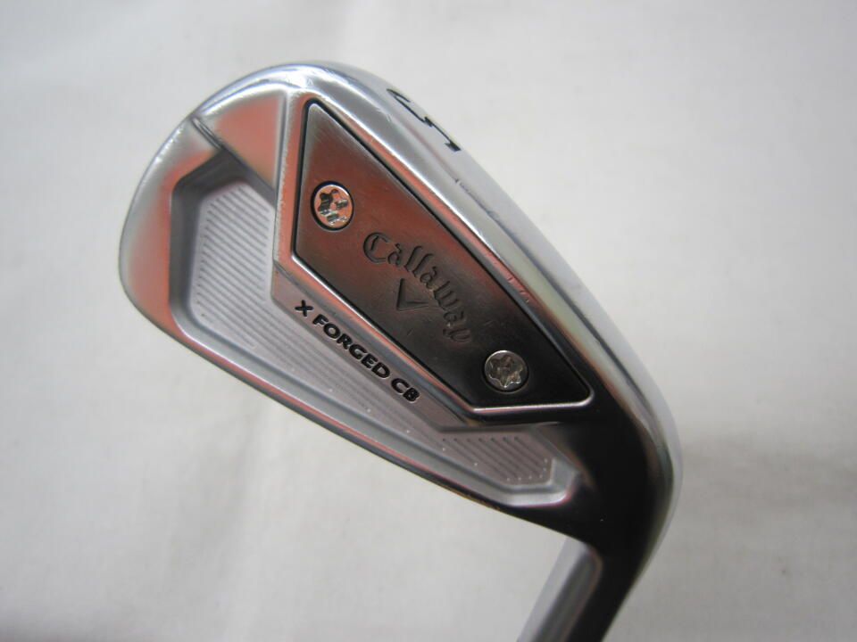 キャロウェイ　X FORGED CB 2021　◆リシャフト◆Ks-NINE9　Sフレックス　アイアンセット　中古　ゴルフドゥ！札幌手稲店【最短即日発送】