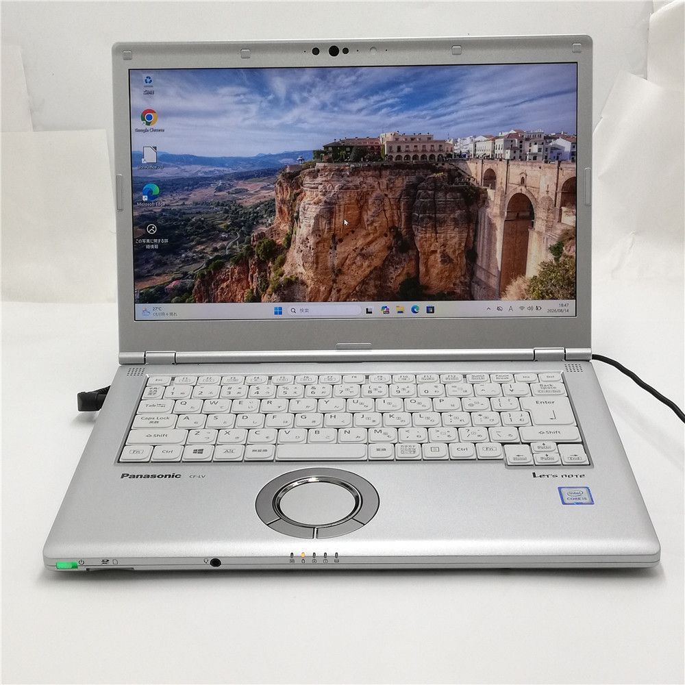Cheap Used Good Condition Panasonic Laptop with Wi-Fi LV8KD5VS Core i5 8265U 8GB 256G High Speed SSD Wireless LAN Camera Windows 11 Office Ready to Use
