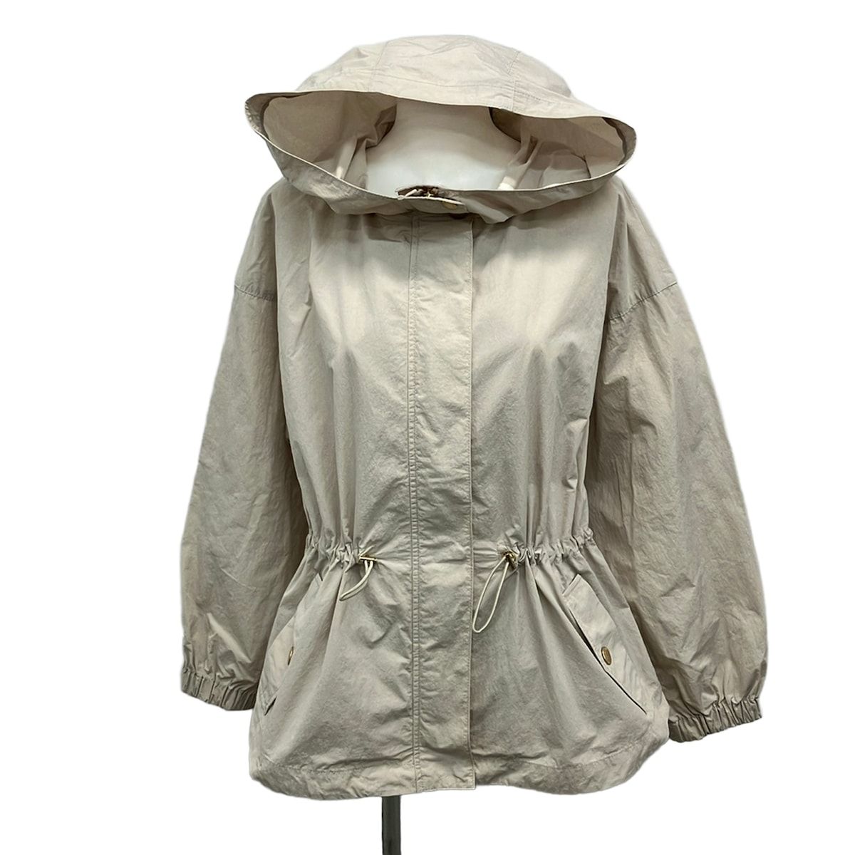 BLUE LABEL CRESTBRIDGE(ブルーレーベルクレストブリッジ) ブルゾン サイズ36 S レディース美品 - ベージュ 長袖/春/秋 8,008円