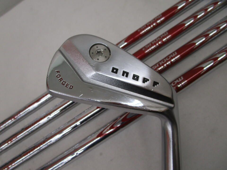 グローブライド　ONOFF FORGED KURO 2022　NSプロ MODUS 3 TOUR 115　Sフレックス　アイアンセット　中古　ゴルフドゥ！札幌手稲店【最短即日発送】 37,882円