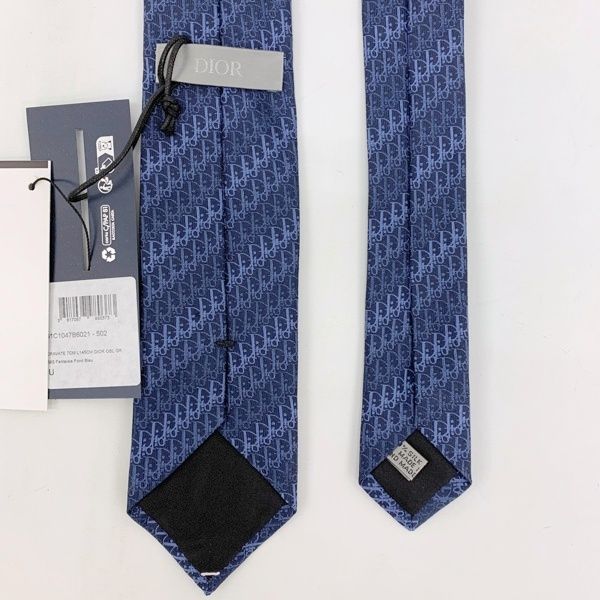 DIOR ディオール ネクタイ オブリーク柄 トロッター柄 新品同様 通勤