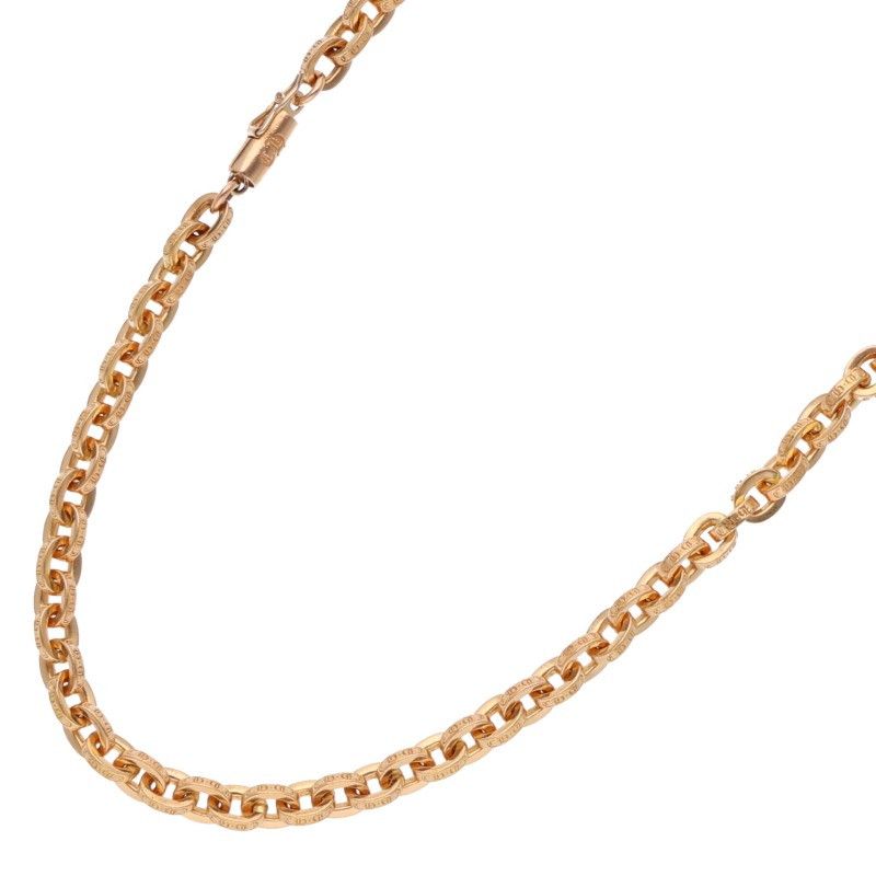 クロムハーツ 22K PAPER CHAIN 20/ペーパーチェーン20inch ゴールドネックレス メンズ 20inch 1,766,934円