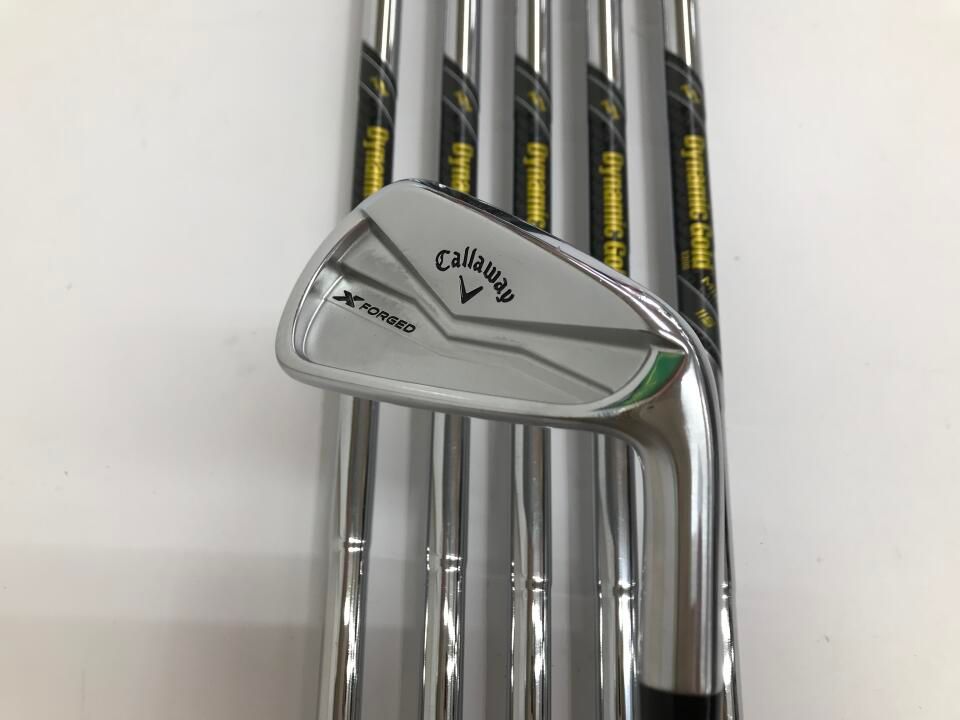 キャロウェイ　X FORGED 2024　ダイナミックゴールド MID 115　S200フレックス　アイアンセット　中古　ゴルフドゥ！水戸店【最短即日発送】