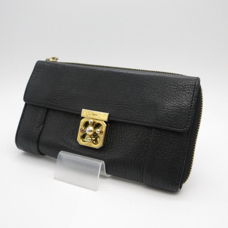 【姫路東店】 中古 Chloe | クロエ 長財布 3P0591-835 ブラック 【125】 6,776円