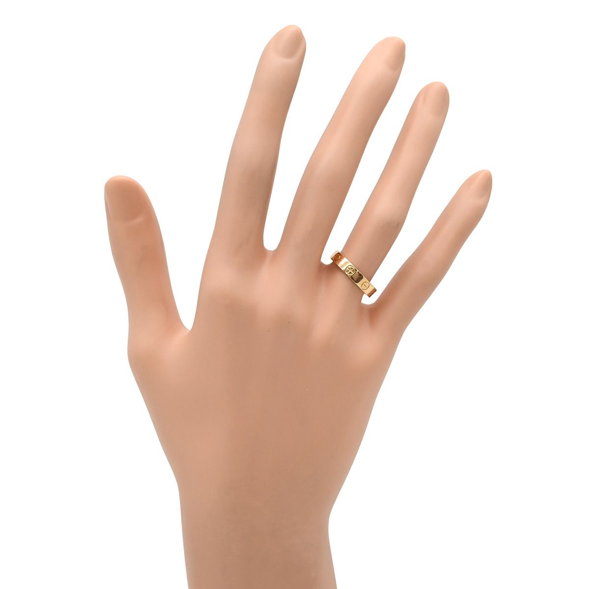 カルティエ Cartier リング 指輪 ミニラブリング ピンクゴールド #50
