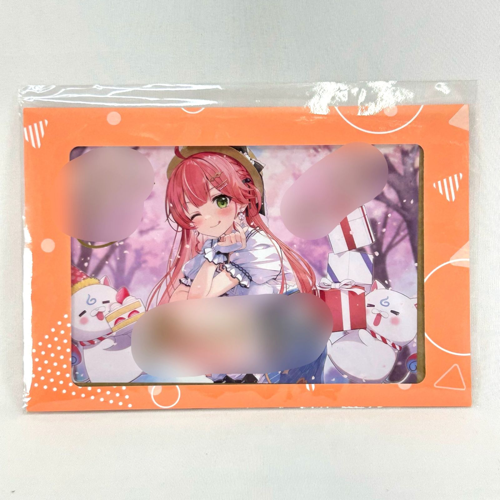 さくらみこ 直筆メッセージ＆箔押し複製サイン入り おるだん描き下ろし