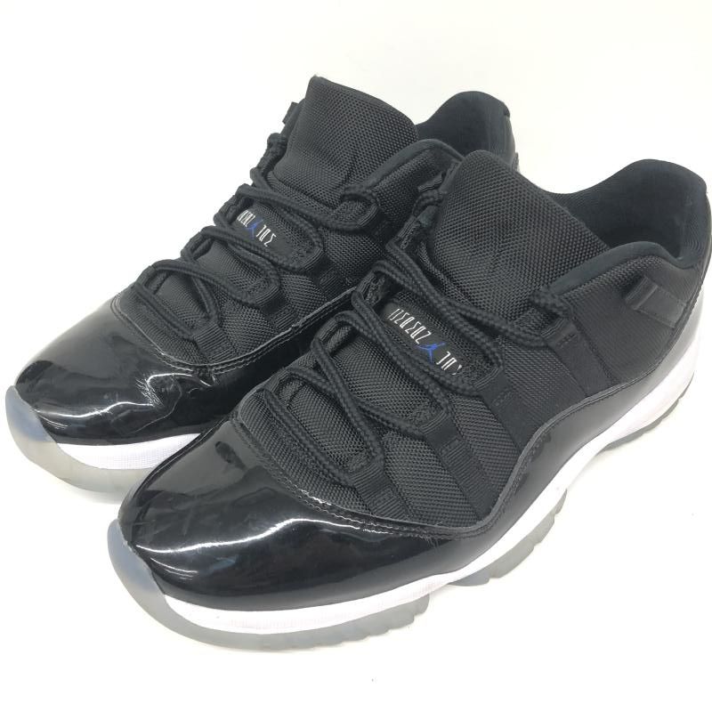 【中古】NIKE AIR JORDAN 11 Retro Low Black and Varsity Royal Space Jam 29cm FV5104-004 ナイキ エアジョーダン[66]