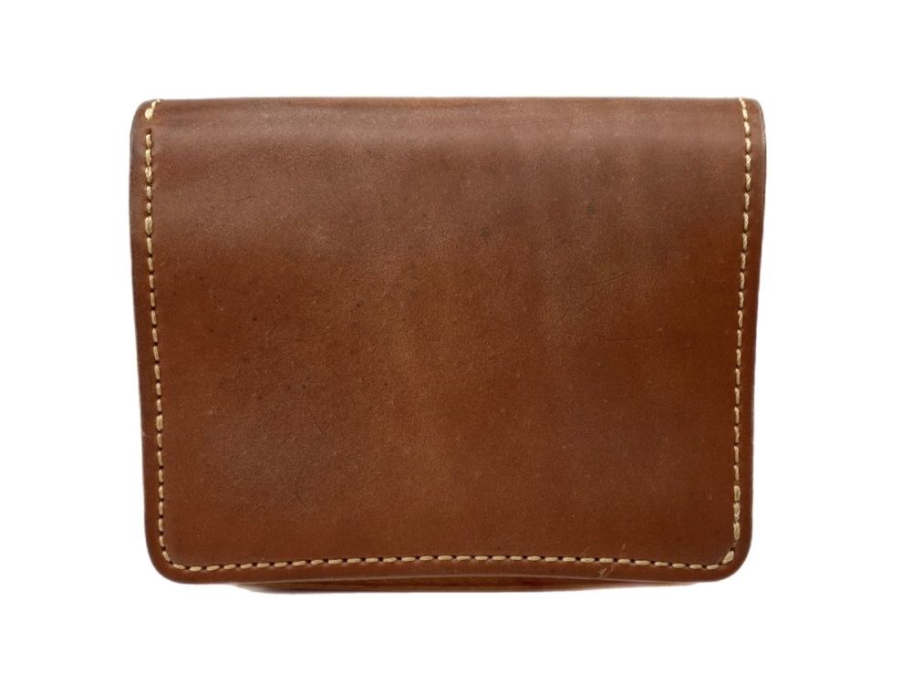ワイルドスワンズ WILDSWANS × CORBO. コルボ KF Compact Wallet コンパクト ウォレット 二つ折り 財布 茶 財布・ケース メンズ財布 無地 ブラウン 104W-41