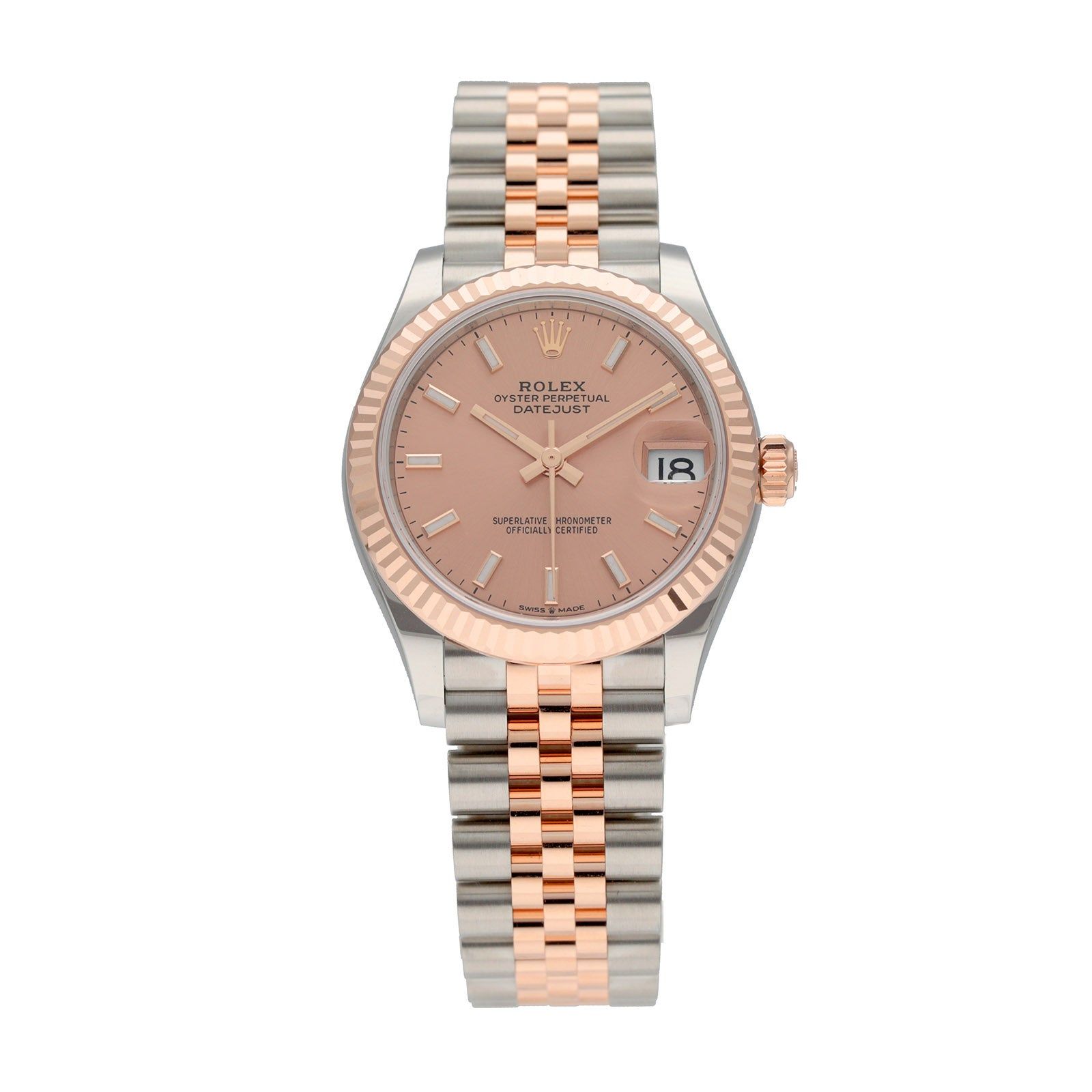 【新品】 ロレックス 時計 デイトジャスト31 278271 ロゼカラー文字盤 自動巻き ROLEX