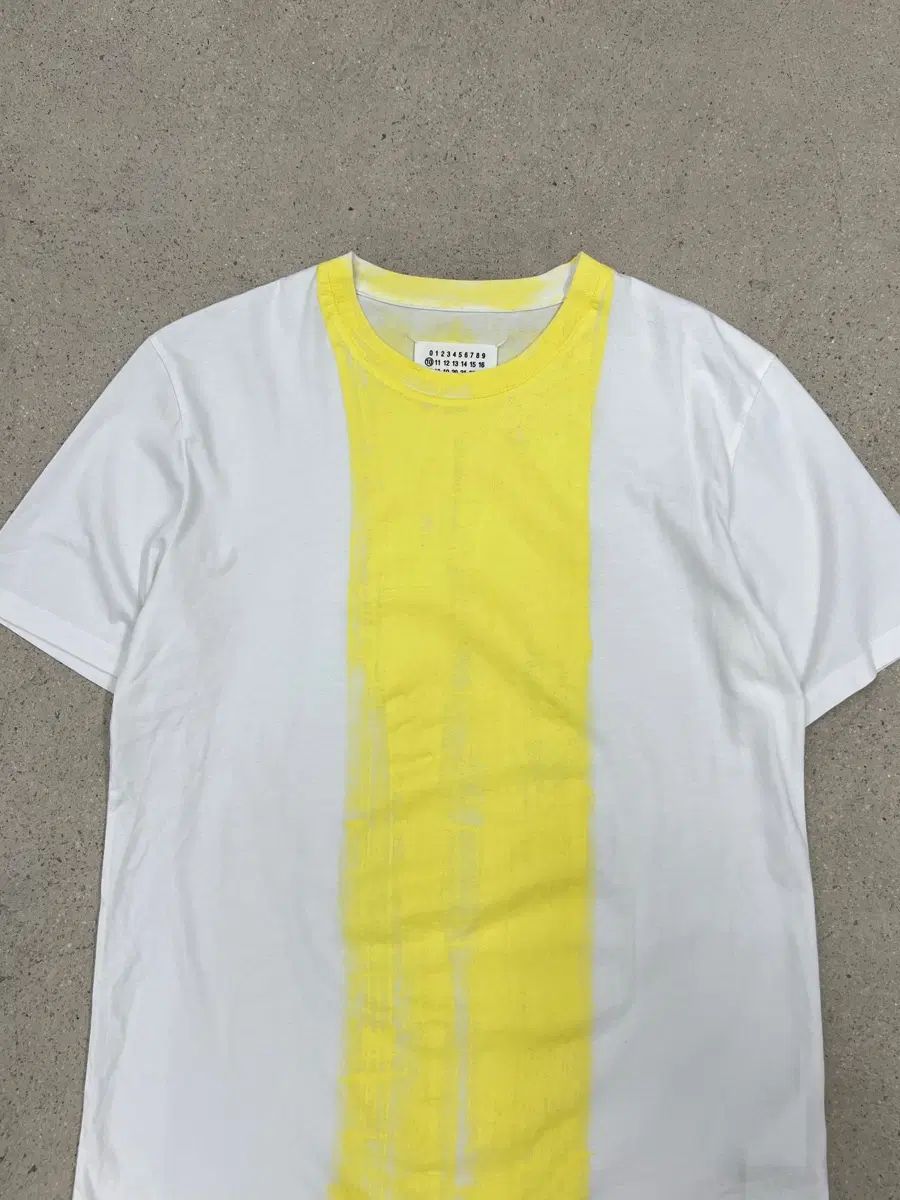 メゾンマルジェラ 20AW センター ペイント 半袖 Tシャツ