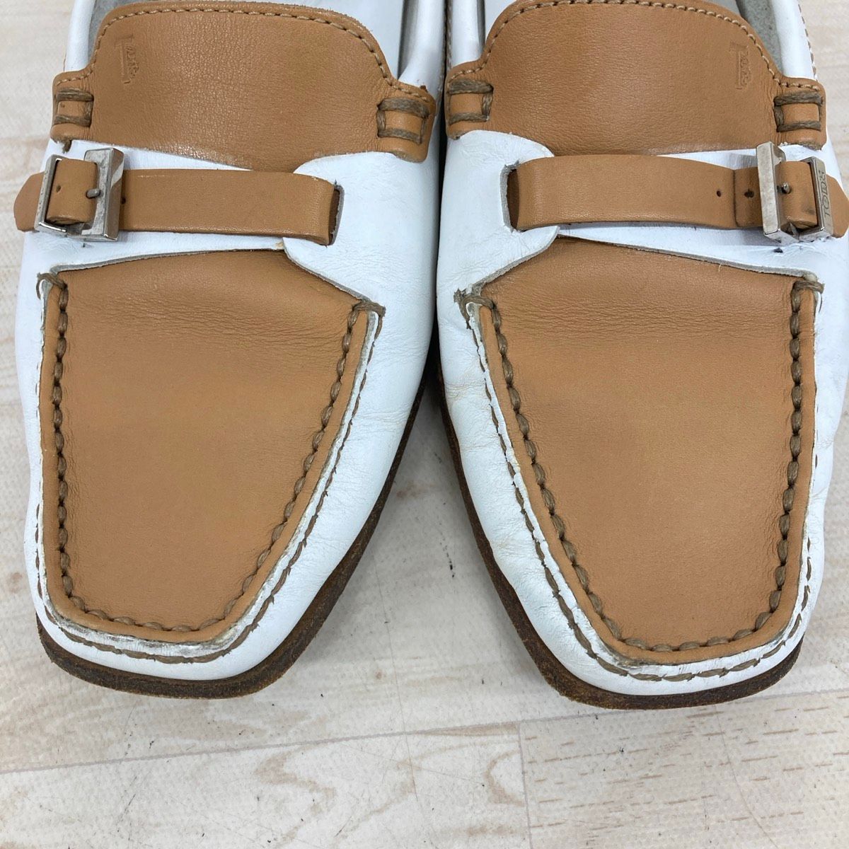 TOD'S トッズ ドライビングシューズ/ローファー 37 1/2 (24.5cm相当
