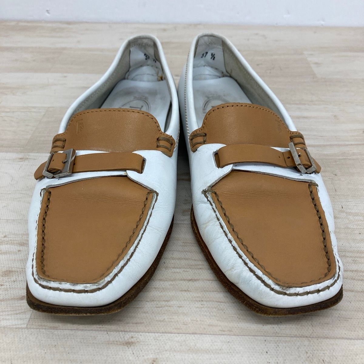 TOD'S トッズ ドライビングシューズ/ローファー 37 1/2 (24.5cm相当