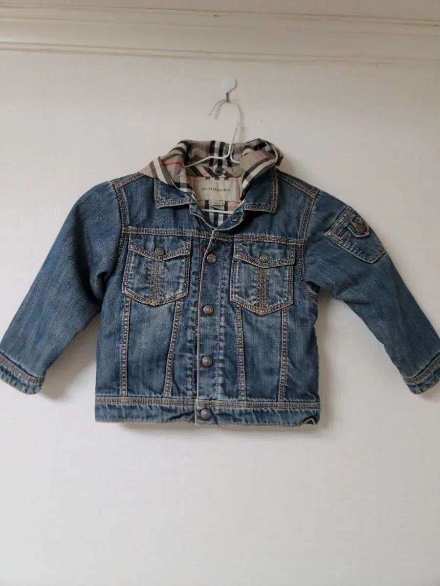 正規品) バーバリー キッズ デニム ジャケット 98cm