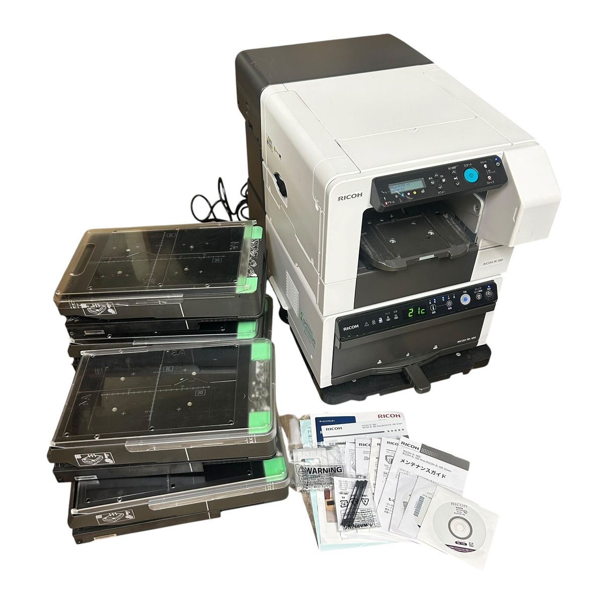 ■ RICOH Ri 100 Rh 100 ガーメントプリンター Tシャツプリンター リコー 2741505,2741505