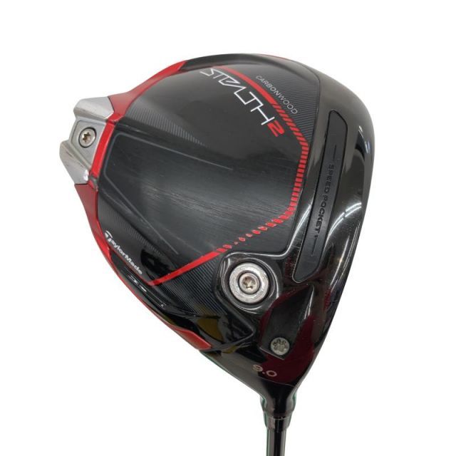 【中古】 テーラーメイド STEALTH2 9° ドライバー DR TENSEI RED TM50(STEALTH DR) (フレックスS) メンズ 男性用 右利き 右用 Cランク ゴルフクラブ
