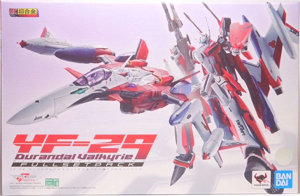 バンダイ 劇場版 マクロスF 恋離飛翼 ~サヨナラノツバサ~ DX超合金 YF-29 デュランダルバルキリー(早乙女アルト機) フルセットパック