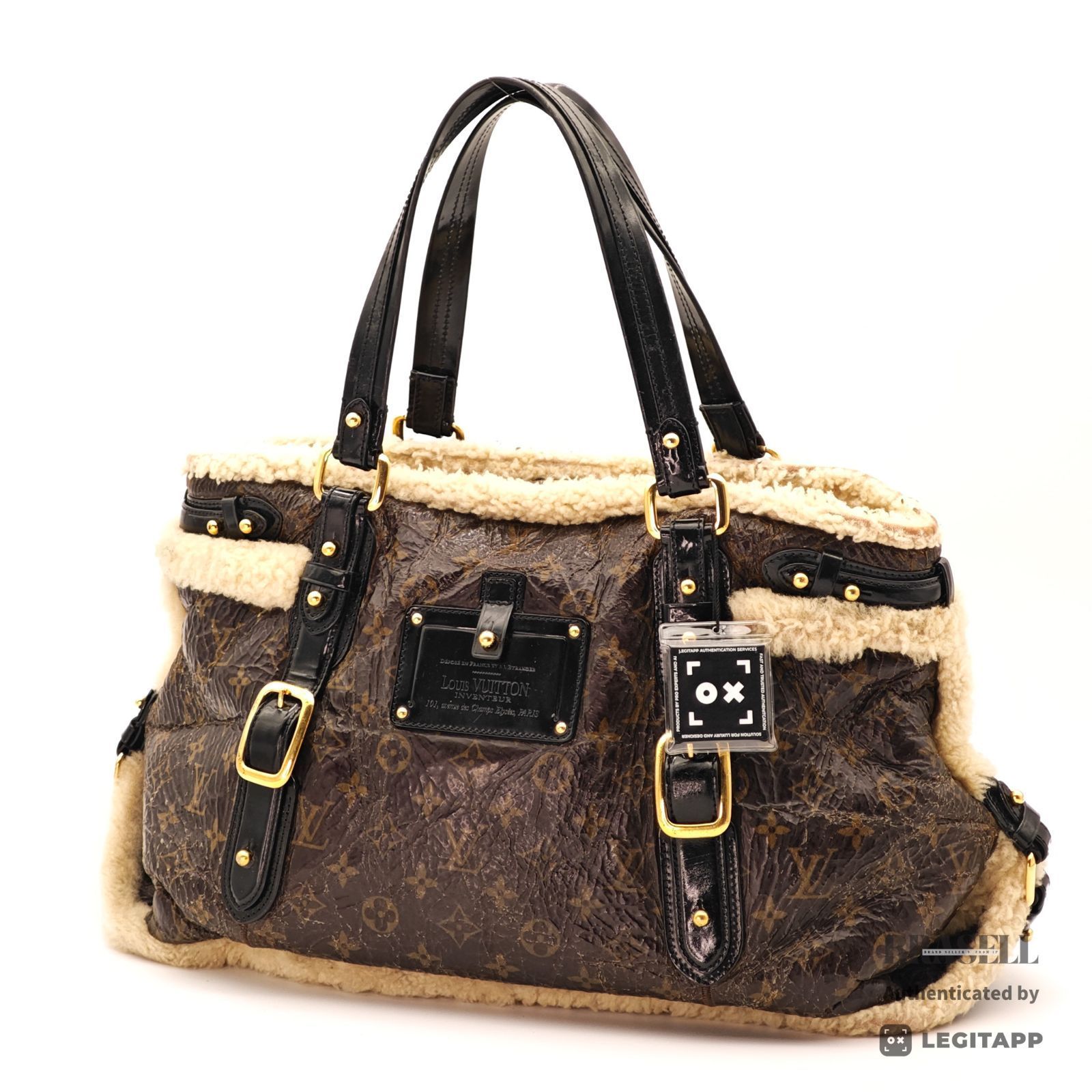 LOUIS VUITTON ルイ・ヴィトン ハンドバッグ Leather レディース