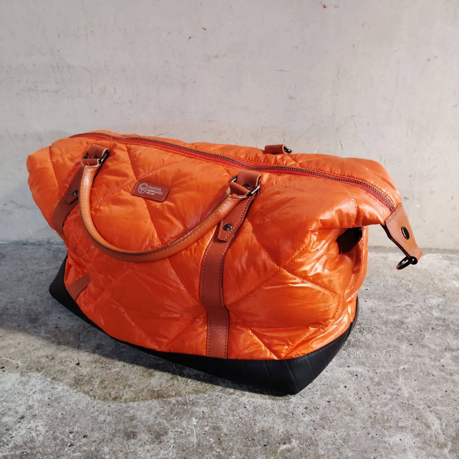SEAL × 藤倉航装 AIR MODEL キルティング加工 ボストンバッグ オレンジ シール 7,350円