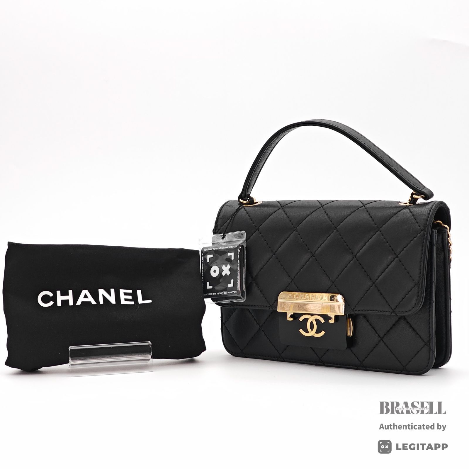 CHANEL シャネル ハンドバッグ Leather レディース