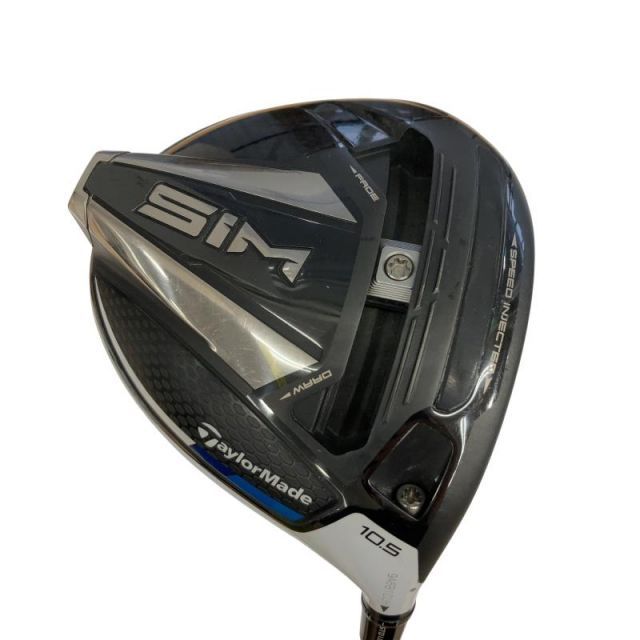 【中古】 テーラーメイド SIM 10.5° ドライバー DR リシャフト (フレックスその他) メンズ 男性用 右利き 右用 Cランク ゴルフクラブ