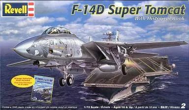 [Used] Plastic Model 1/72 F-14D Super Tomcat with Historical Book -F-14D Super Tomcat Historical Book- [85-6866]