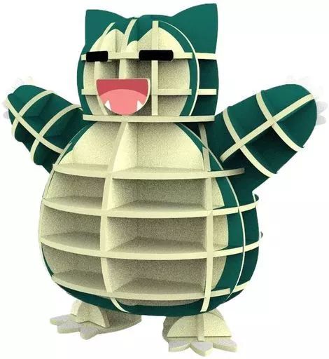[Used] Plastic Model Kabigon Paper Art “Pokemon” si-gu-mi PLUS series