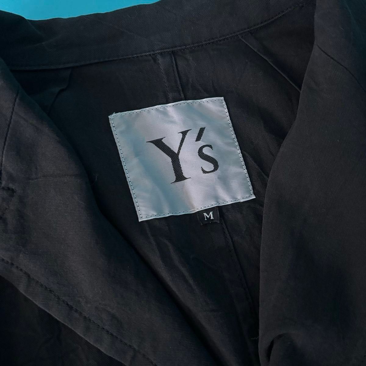 1576 ワイズ Y's ヨウジヤマモト 皺加工 綿 前開き ロングシャツ