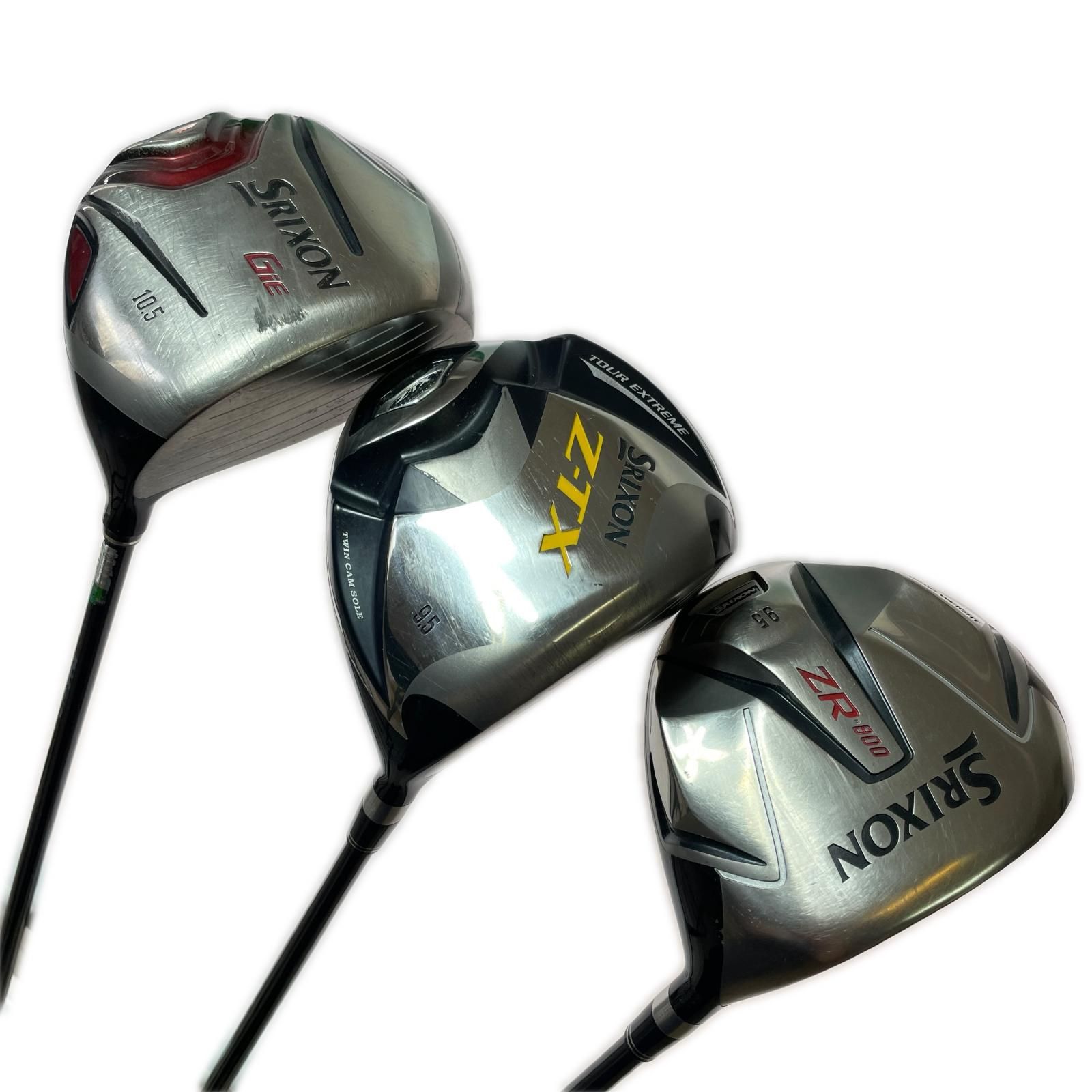 DUNLOP ダンロップ SRIXON スリクソン 1W Z-TX ZR-800 GiE ドライバー 3本セット
