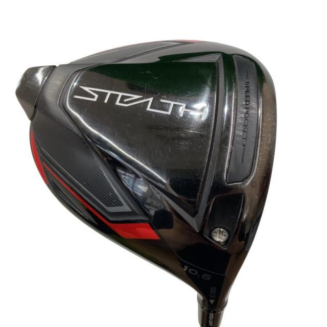 【中古】 テーラーメイド STEALTH 10.5° ドライバー DR リシャフト (フレックスその他) メンズ 男性用 右利き 右用 Cランク ゴルフクラブ