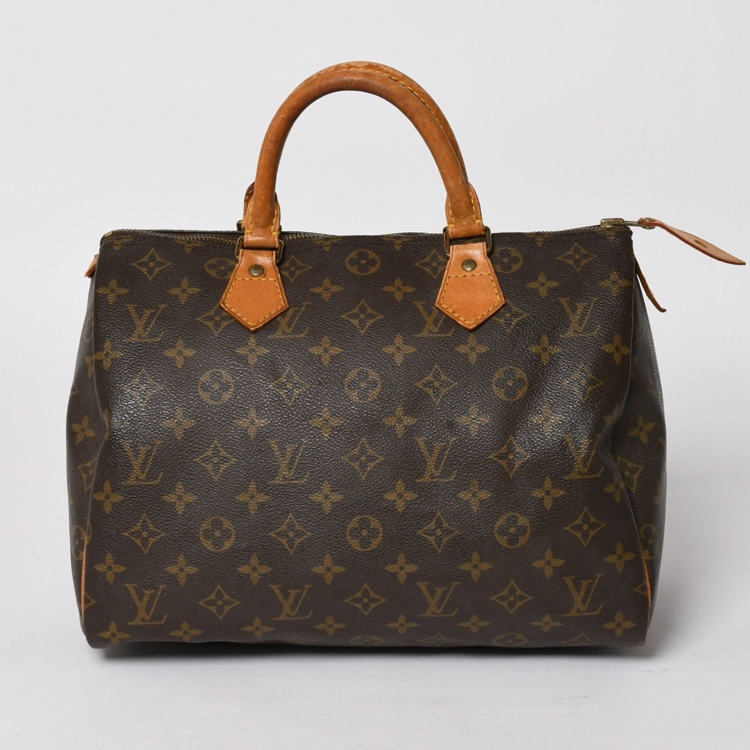 LOUIS VUITTON ルイヴィトン スピーディ30 ハンドバッグ M41526 モノグラム ブラウン 良品 中古 4a004722 46,200円