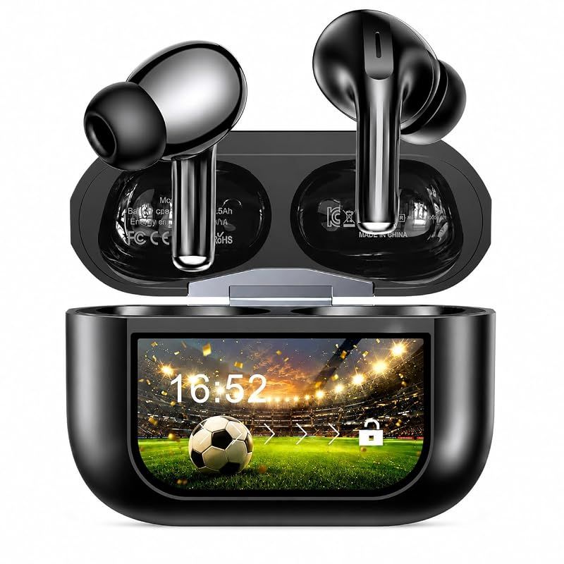 【新品】 【2026年新】ワイヤレスイヤホン Bluetooth 長時間持続(ブラック) 0