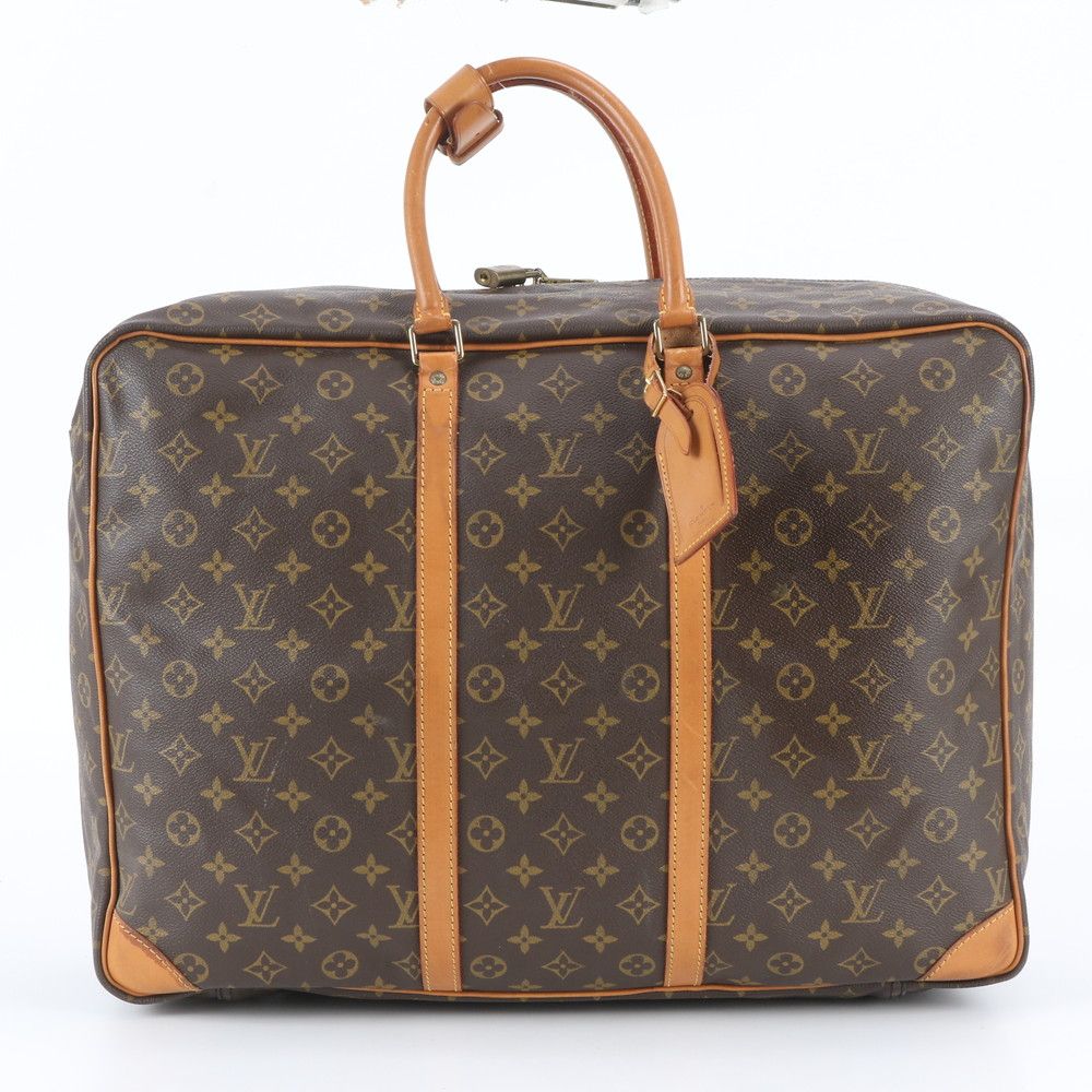 美品 ルイヴィトン モノグラム シリウス 50 M41406 レザー ボストン バッグ 出張 旅行 トート トラベル メンズ WNE EN37-1【中古】
