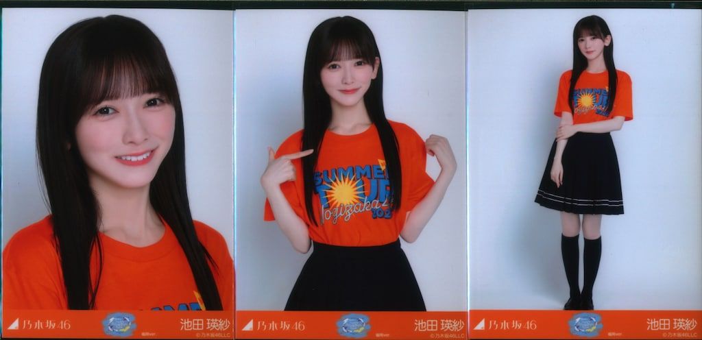 乃木坂46 会場限定生写真 池田瑛紗 真夏の全国ツアー2026 Tシャツ 福岡