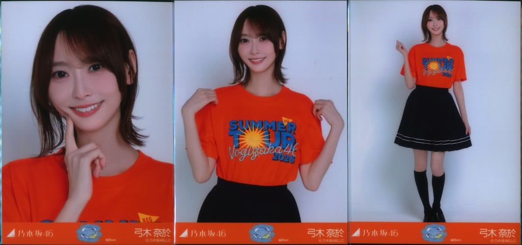 乃木坂46 乃木フェス 弓木奈於 オリジナルTシャツ 僕がいる場所 乃木坂46 会場限定生写真 弓木奈於 真夏の全国ツアー2026 Tシャツ 福岡