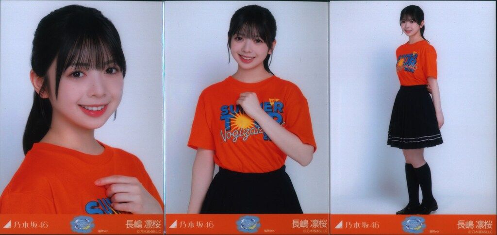 乃木坂46 会場限定生写真 長嶋凛桜 真夏の全国ツアー2026 Tシャツ 福岡