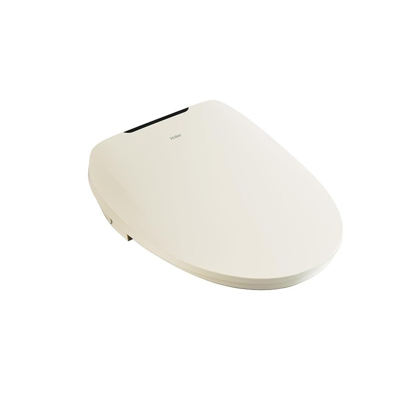 【新品】 ハイアール(Haier) 温水洗浄便座 瞬間式 リモコン付き オートノズル洗浄 オート脱臭 抗菌 ステンレスノズル 後付け JB-SR51A(C) アイボリー 1