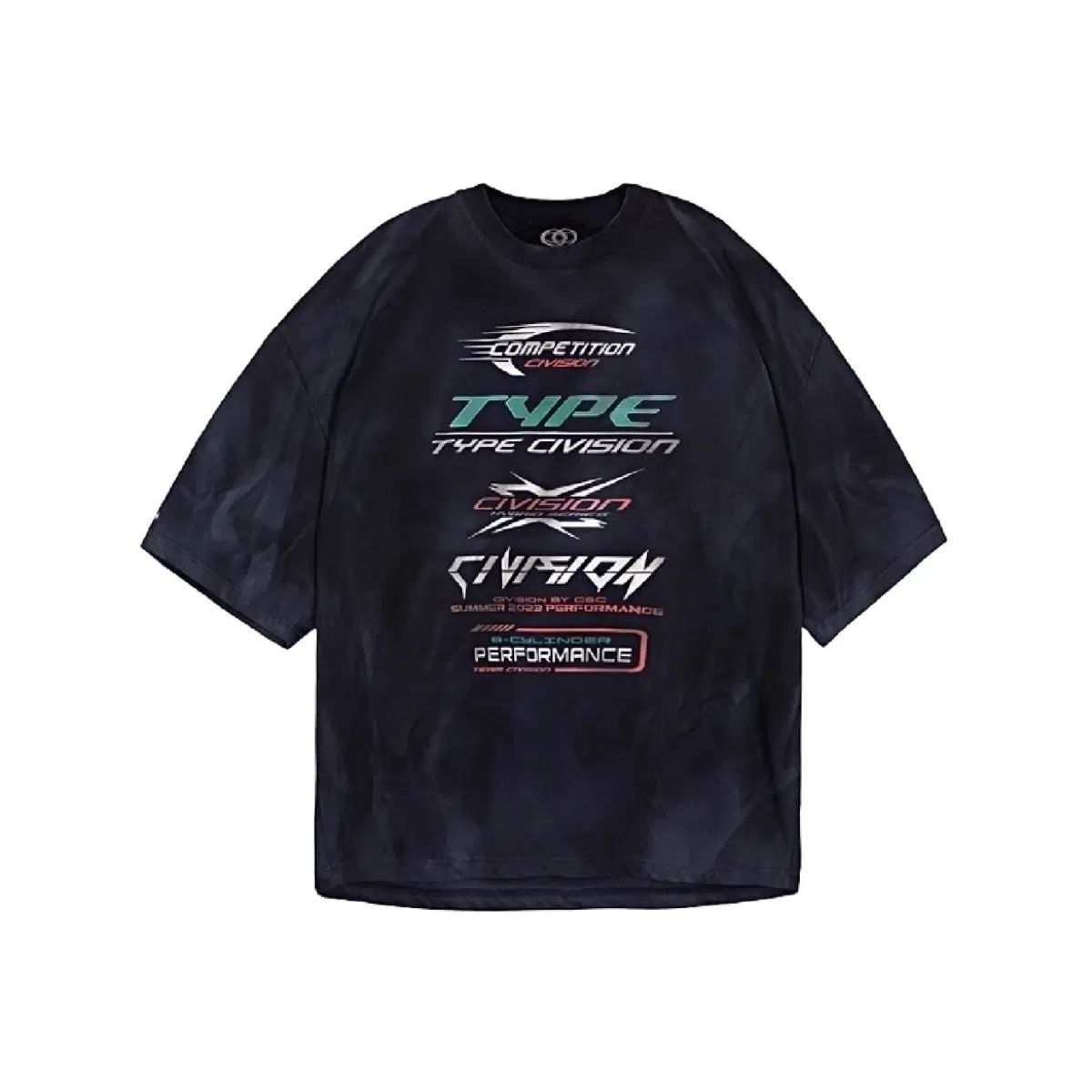 (1回着用 送料込み価格) Civision by CSC ロゴTシャツ ダーティー ダークネイビー 2 11,340円