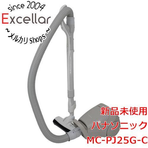[bn:12] 【新品(開封のみ)】 Panasonic　紙パック式キャニスター掃除機　MC-PJ25G-C　ベージュ