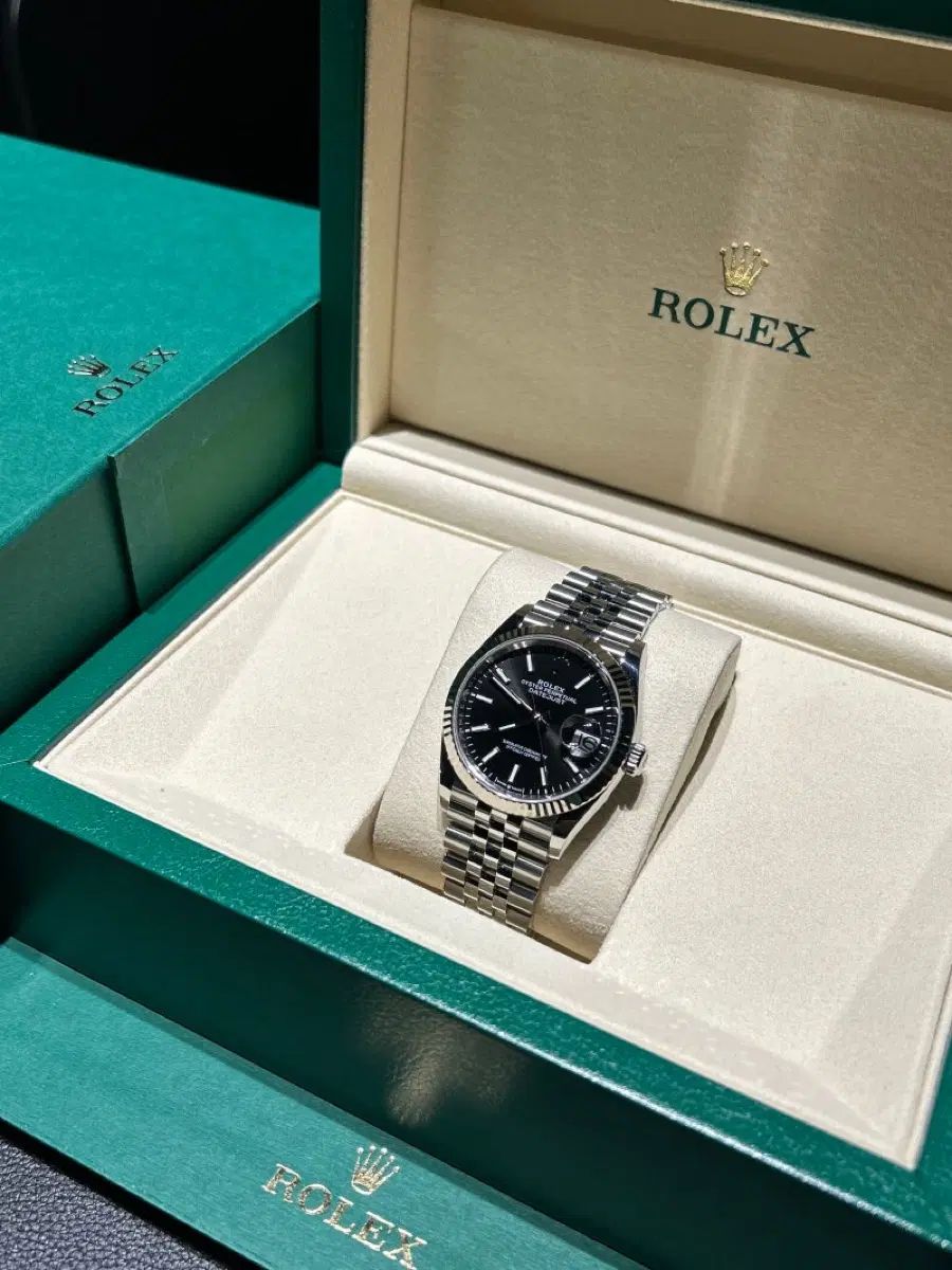 ROLEX デイトジャスト 41mm ブラック ジュビリー 新品