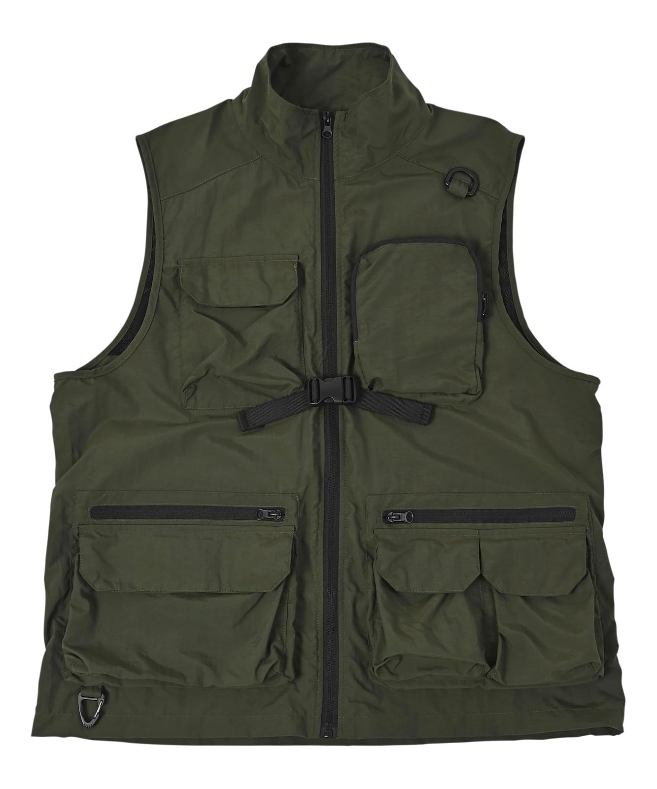 KiU キウ エアコンディションドマルチファンクションベスト KiU AIR-CONDITIONED MULTIFUNCTIONAL VEST 防水 撥水 空調 服 ベスト 軽量 ナイロン ポケット ファン 熱中症 暑さ対策 ユニセックス メンズ レディース