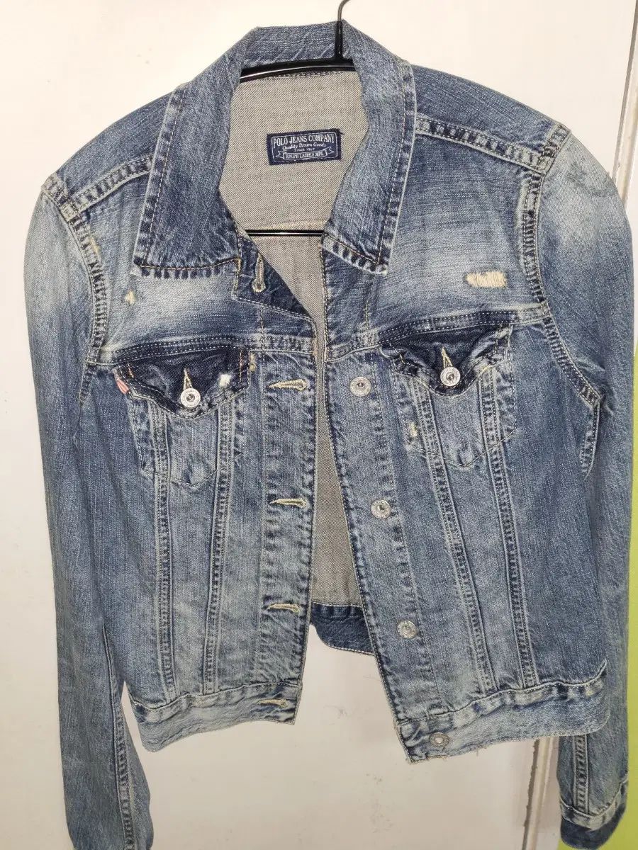 (着用画像O)ポロジーンズ ヴィンテージ デニムジャケット